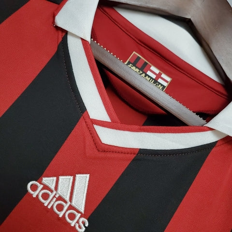 Maillot Rétro AC Milan 09/10 - Rouge et Noir