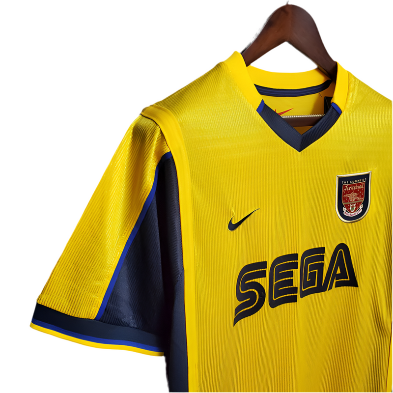 Arsenal Retro 1999/2000 Shirt - Yellow