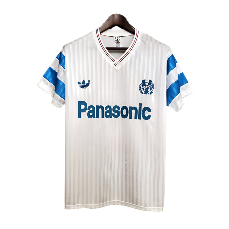 Pull Blanc Marseille Rétro 1990 -