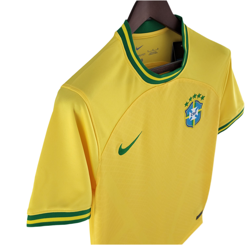 Brazil 2022 National Team Jersey - Yellow - Yellow Concept