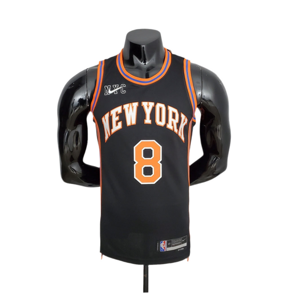 Regata NBA New York Knicks Masculina - Preta