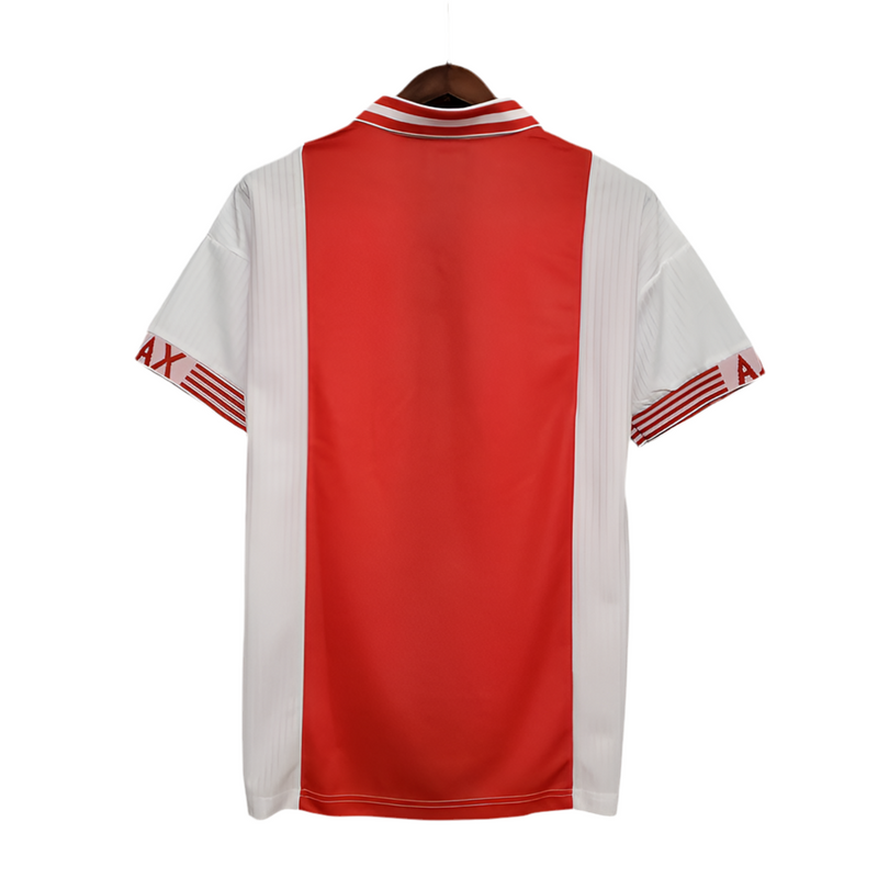 Camisola Ajax Retrô 1997/1998 - Vermelha e Branca