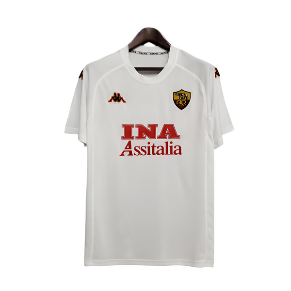 Roma Retro 2000/2001 Jersey - White