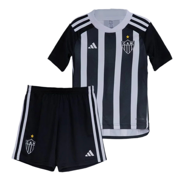 Atlético Mineiro Kids Kit I 24/25 - Black and White