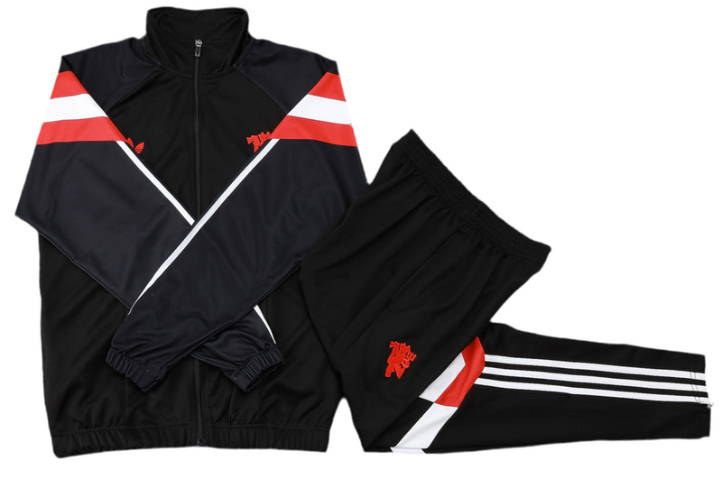 Manchester United 24/25 Tracksuit - Black