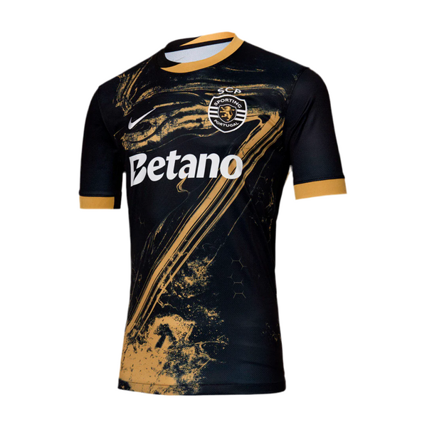 Sporting III 24/25 Jersey - Black and Gold