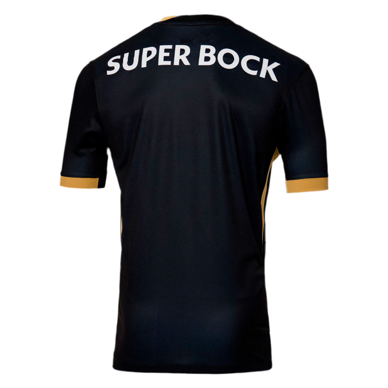 Camisola Sporting III 24/25 - Preto e Dourado