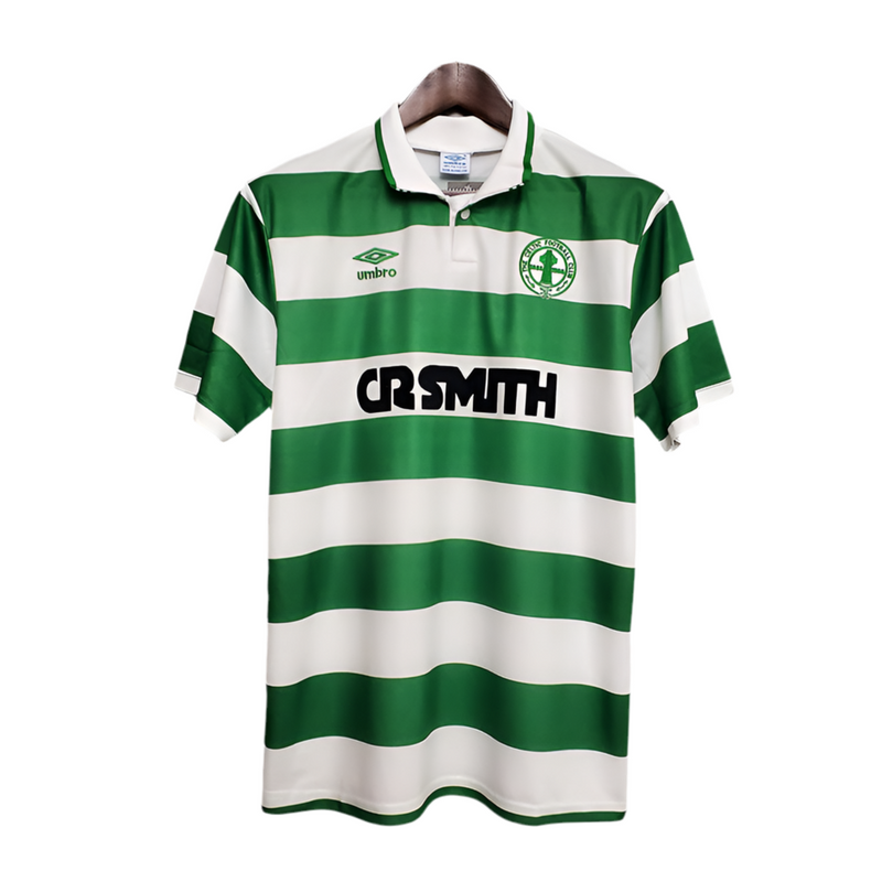 1987/1989 Celtic Retro Shirt - Green and White