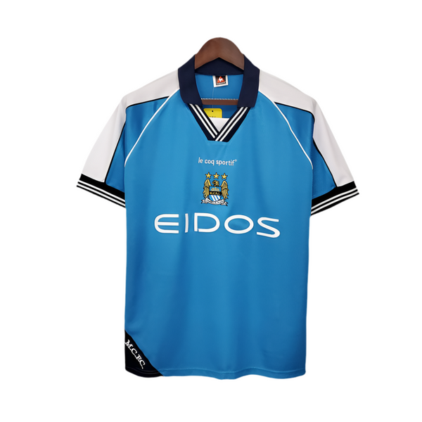 Manchester City Retro Shirt 1999/2001 Blue