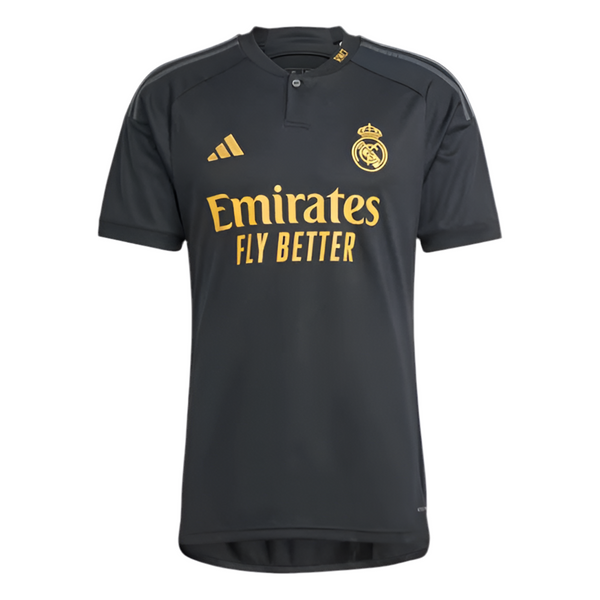 Maillot Real Madrid III 23/24 - Noir et Jaune