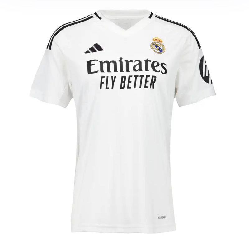 Real Madrid Women's Home Shirt 24/25 - White with HP Sponsorship