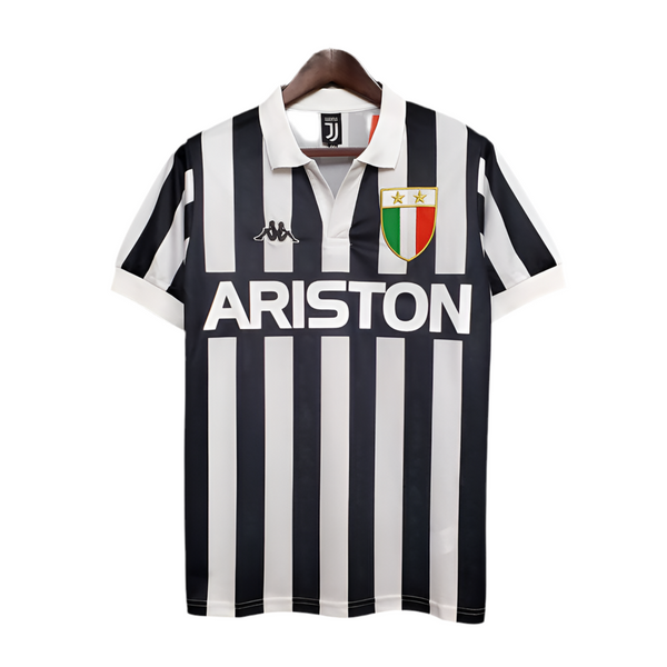 Juventus Retro 1984/1985 Jersey - Black and White