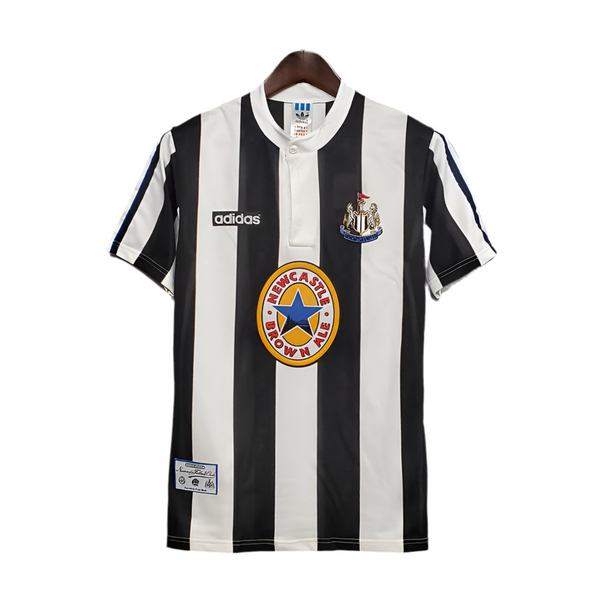 Newcastle Retro 1995/1997 Shirt - Black and White