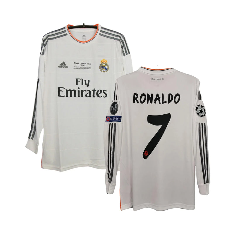 Maillot à manches longues Real Madrid 13/14 - Finale Ligue des Champions - Ronaldo