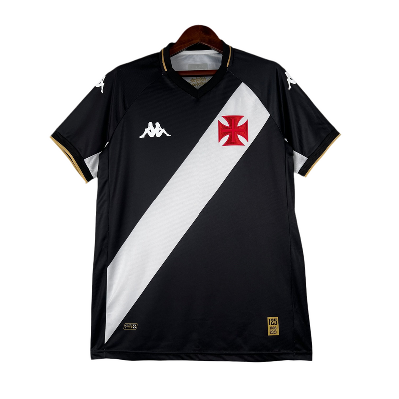 Vasco I 23/24 Jersey - Black with White Stripe