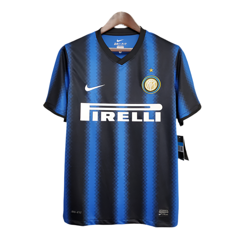 Maillot rétro Inter Milan 2010/2011 - Bleu et Noir