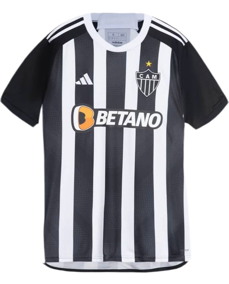 Camisola Atlético Mineiro I 24/25 - Preto e Branca