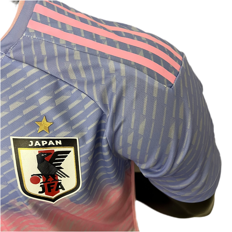 Camisola Seleção Japão 2024 - Rosa e Azul