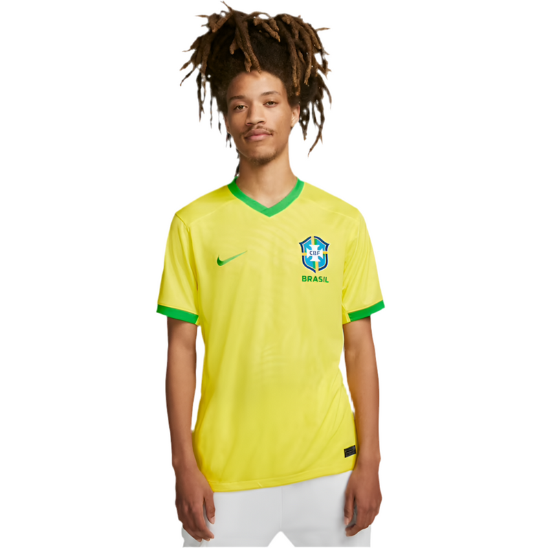 Maillot de l'équipe nationale du Brésil I 2023 - Jaune