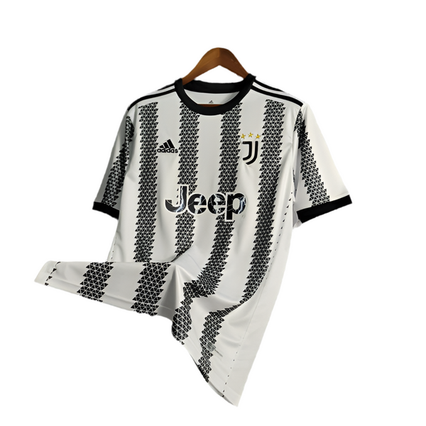 Juventus Home Shirt 22/23 - Black and White