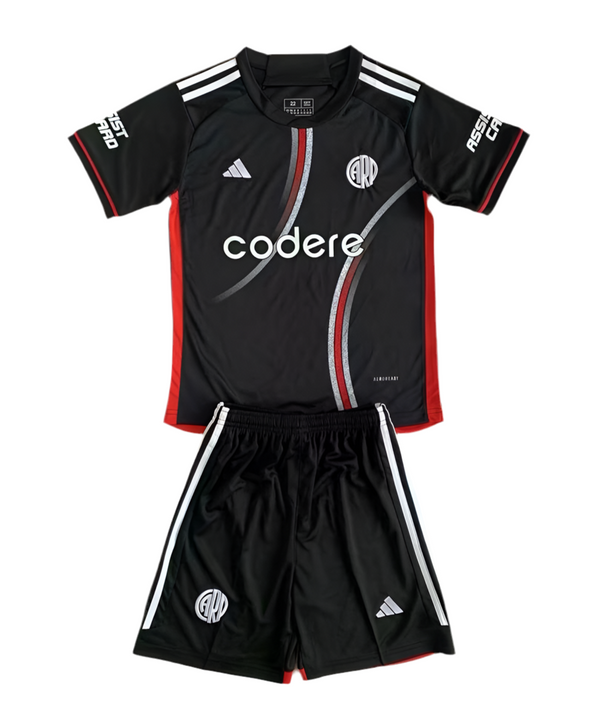 Kit Enfant River Plate III 24/25 - Noir