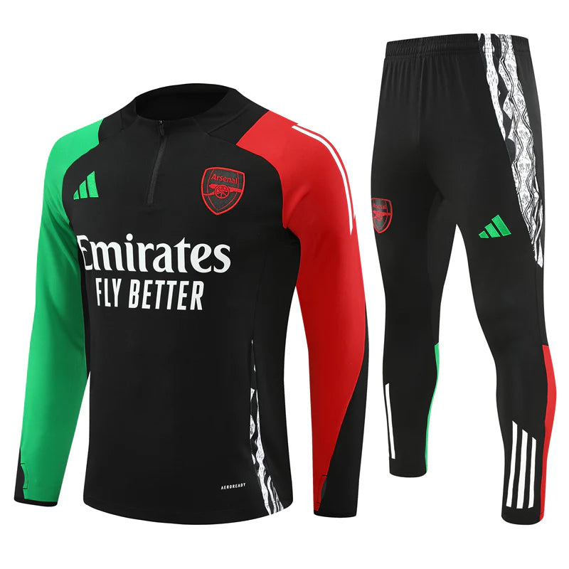 Arsenal 24/25 Tracksuit - Black