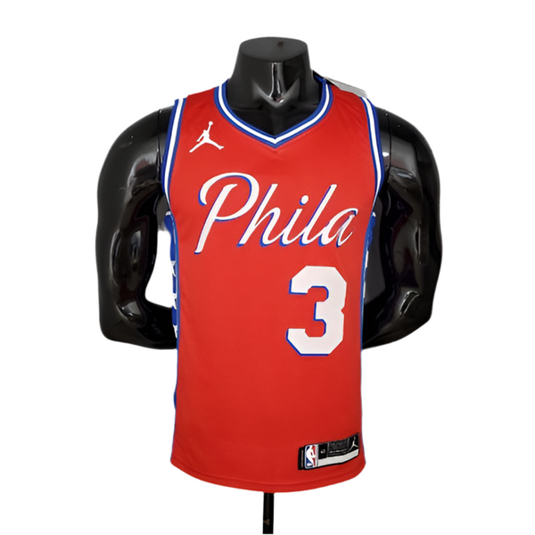 Regata NBA Philadelphia Masculina - Vermelha