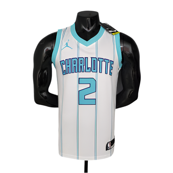 Débardeur NBA Charlotte Hornets pour Homme - Blanc