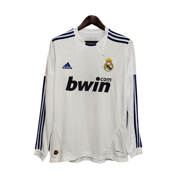 Maillot à manches longues Real Madrid 10/11 - Blanc