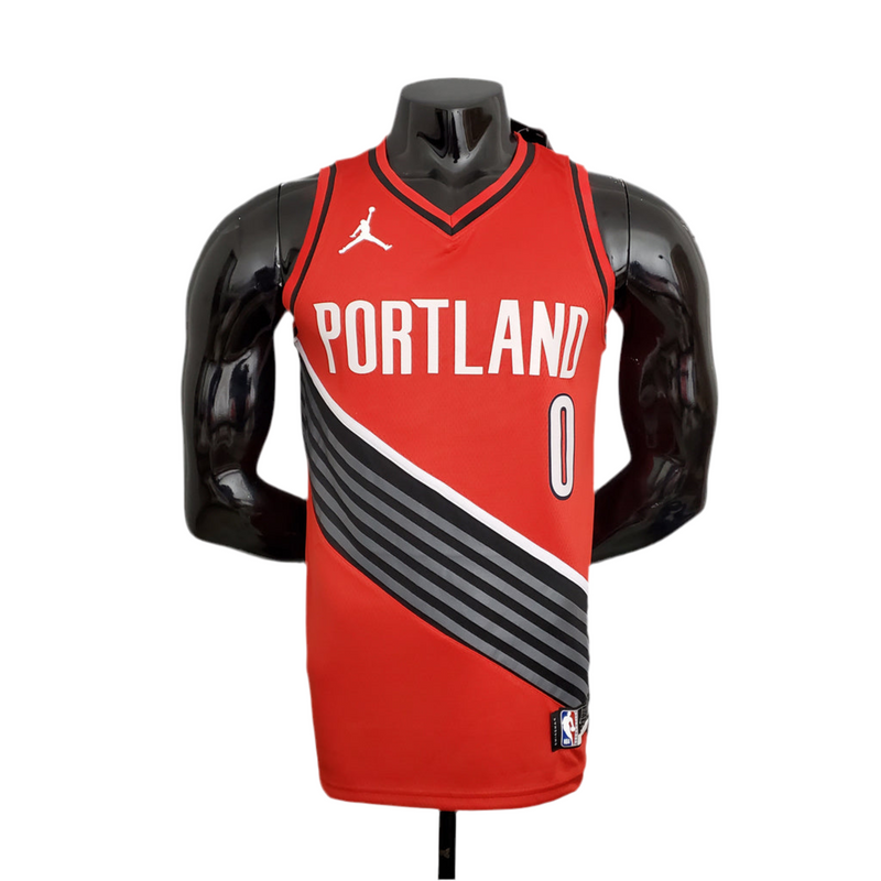 Regata NBA Portland Trail Blazers Masculina - Vermelha