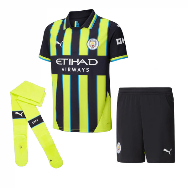 Kit Infantil Manchester City III 24/25 com Meia