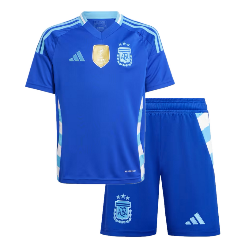 Argentina II 24/25 Kids Kit With FIFA Patch - Blue