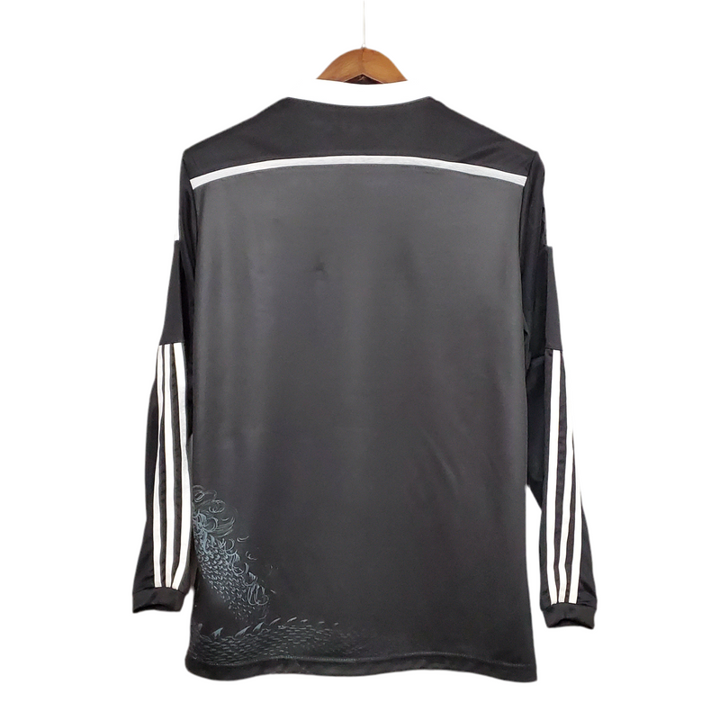 Real Madrid Third 14/15 Long Sleeve Jersey - Black