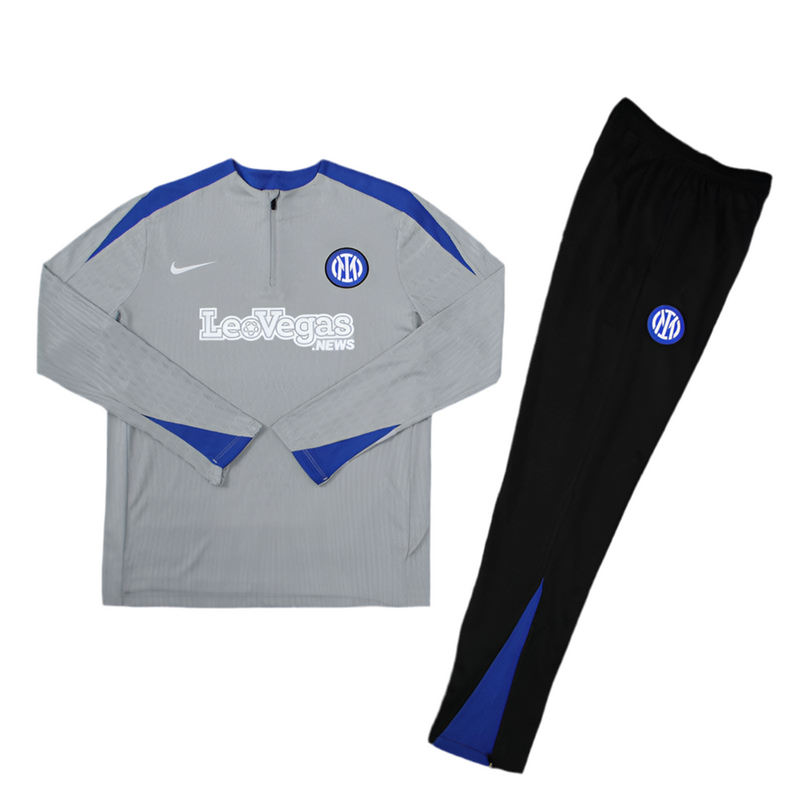 Inter Milan 24/25 Tracksuit - Grey