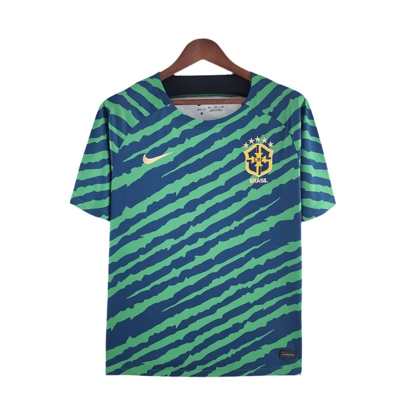 Brazil 2022 National Team Jersey - Green and Blue - Special Edition