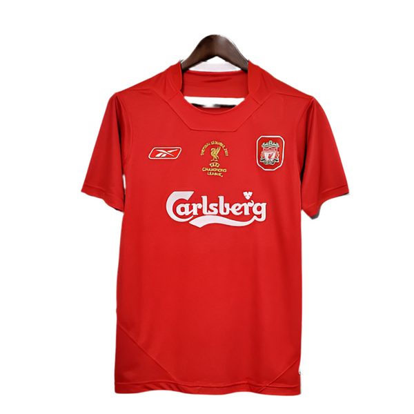 Camisola Liverpool Retrô 2005 Vermelha - Reebok