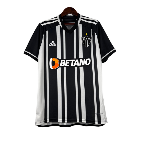 Atlético Mineiro Home Jersey 23/24 - Black and White