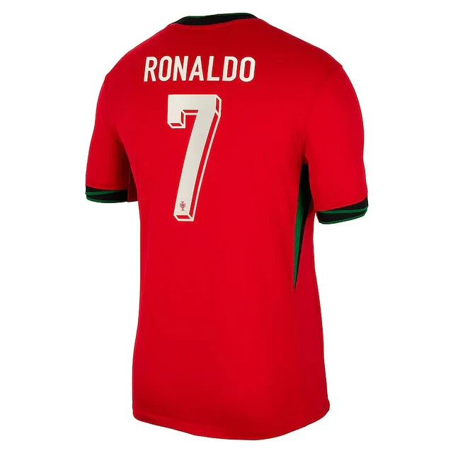 Portugal 24/25 Home Shirt - Red - Ronaldo