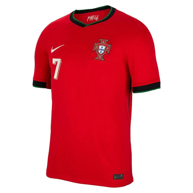 Portugal 24/25 Home Shirt - Red - Ronaldo