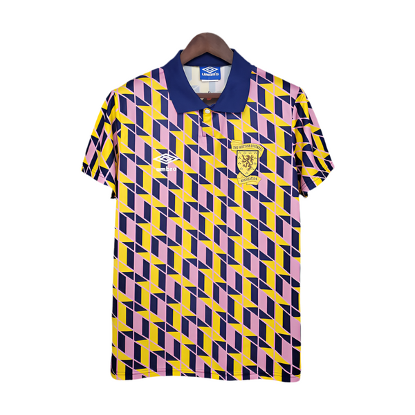 Scotland Retro 1988/1989 Yellow Jersey -