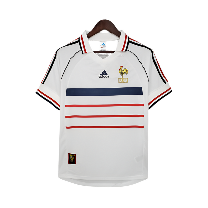 Maillot France Rétro 1998 - Blanc