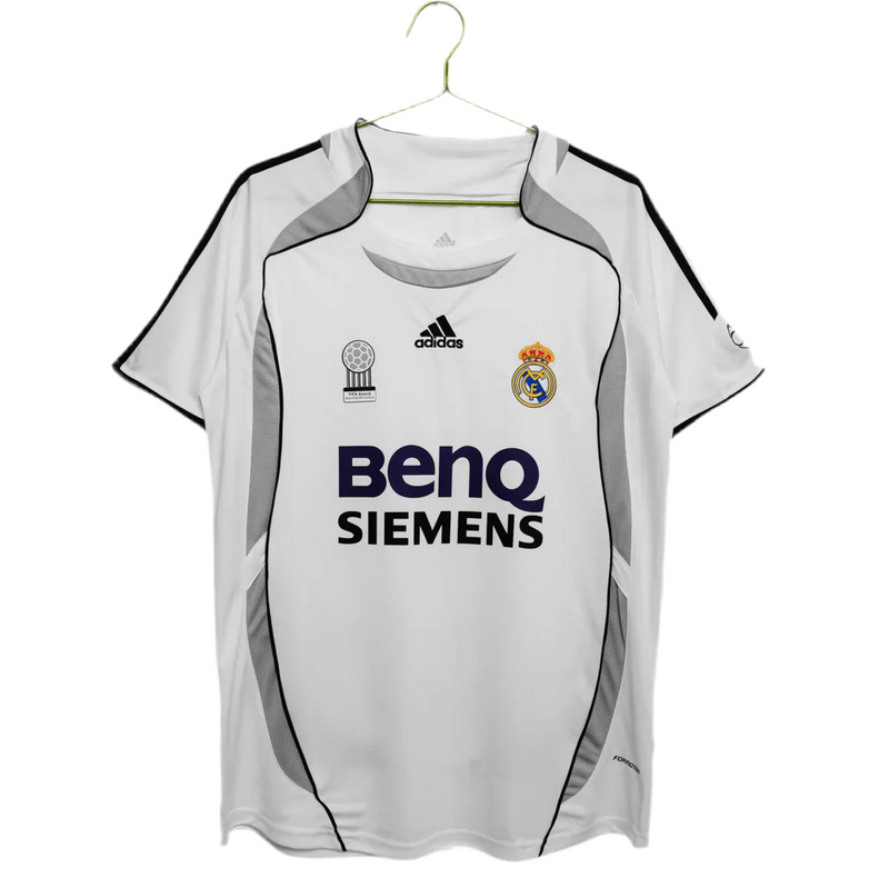 Camisola Real Madrid Retrô 08/07 - Branco