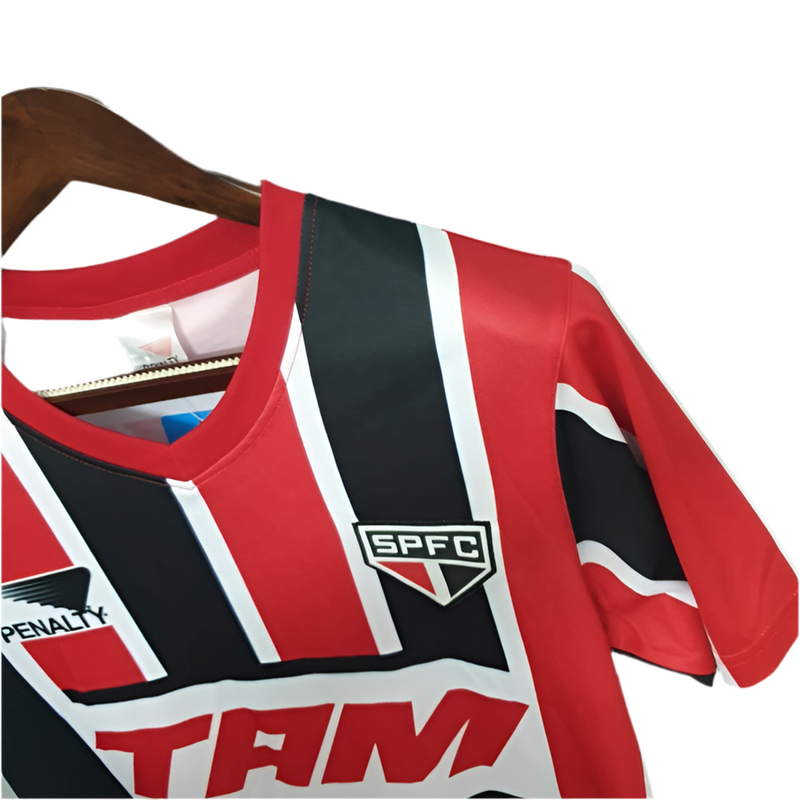 Maillot São Paulo Retro 1993 Rouge et Noir - Penalty