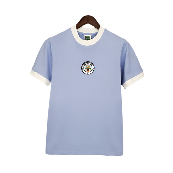 Manchester City Retro 1972 Shirt - Blue