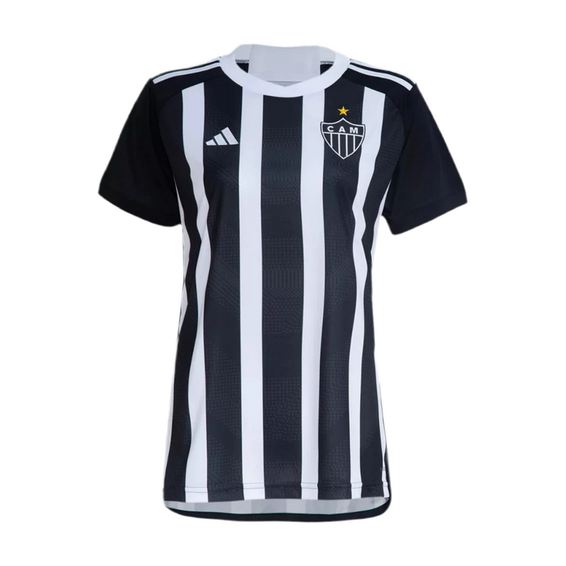 Maillot Femme Atlético Mineiro I 24/25 - Noir et Blanc