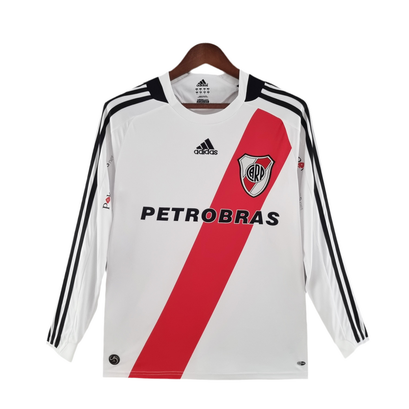 Maillot River Plate 09/10 manches longues - Blanc