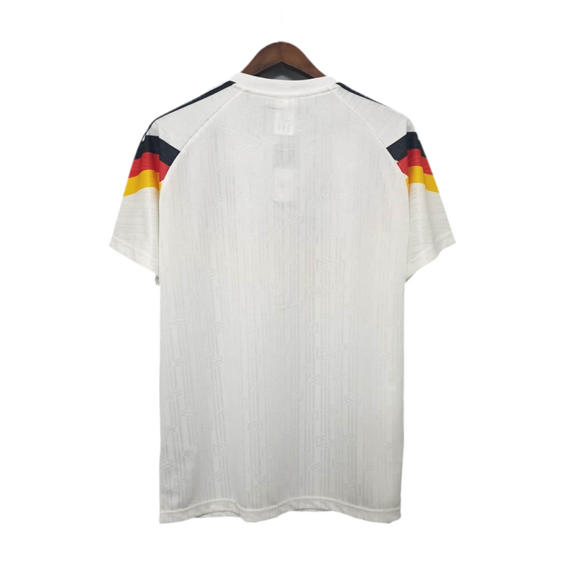 Camisola Seleção Alemanha Retrô 1990 - Branca