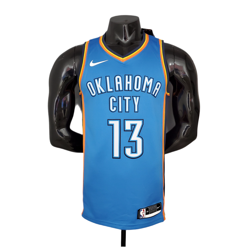 Regata NBA Oklahoma City Thunder Masculina - Azul