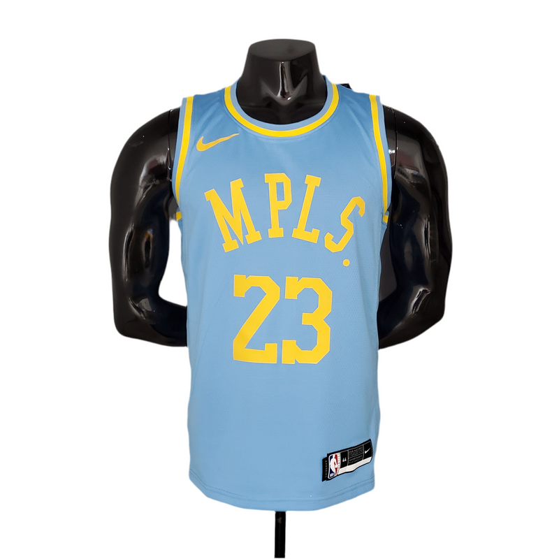 Regata NBA Los Angeles Lakers Minneapolis Masculina - Azul