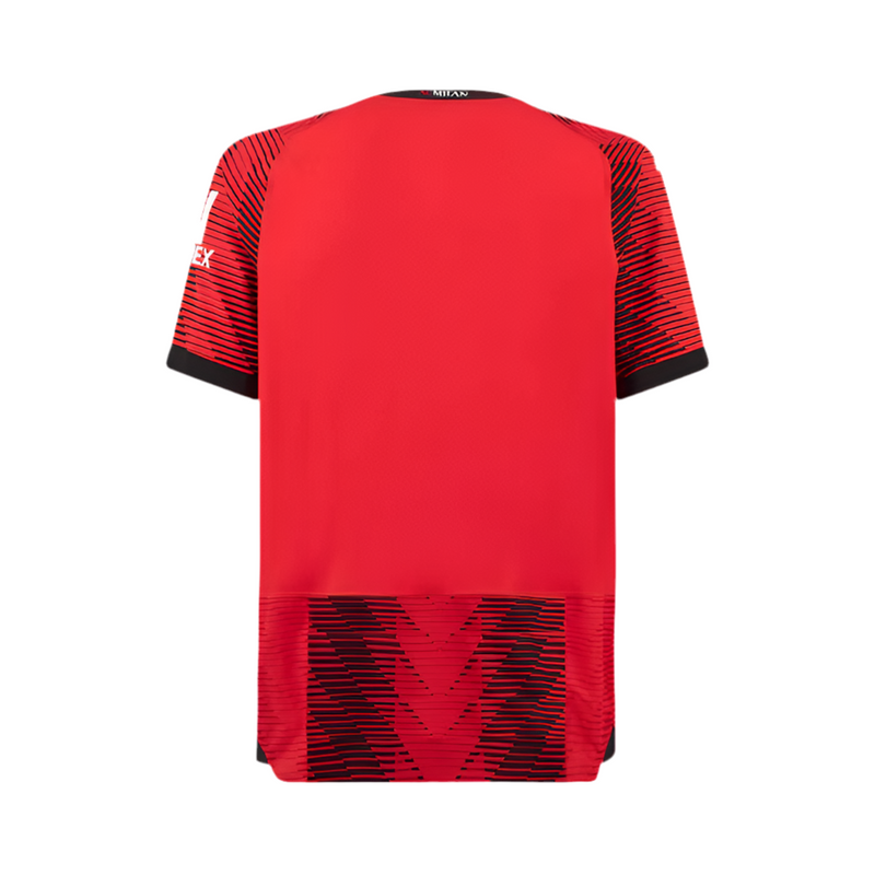 Maillot AC Milan Domicile 23/24 - Rouge et Noir